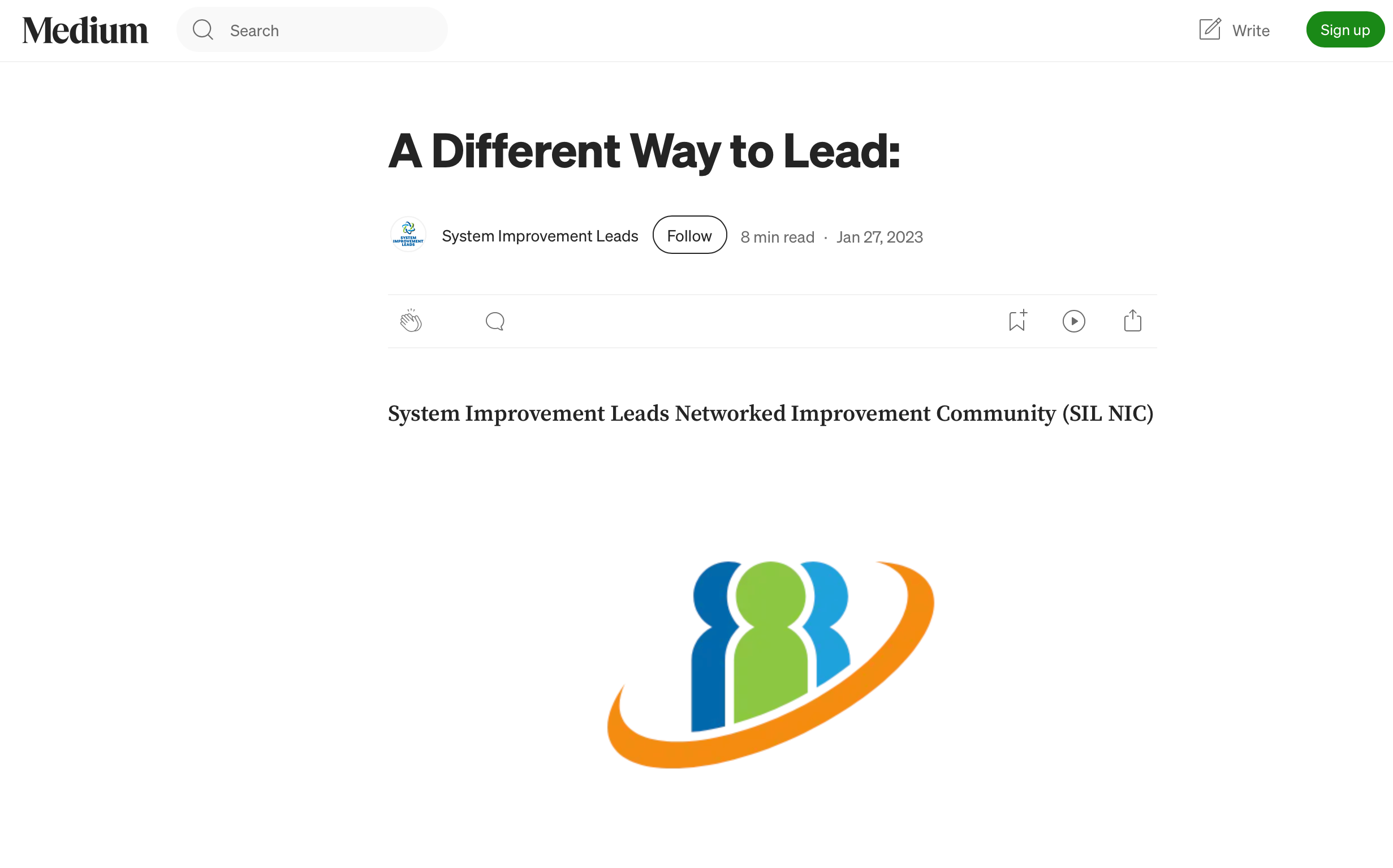 Medium website article screenshot