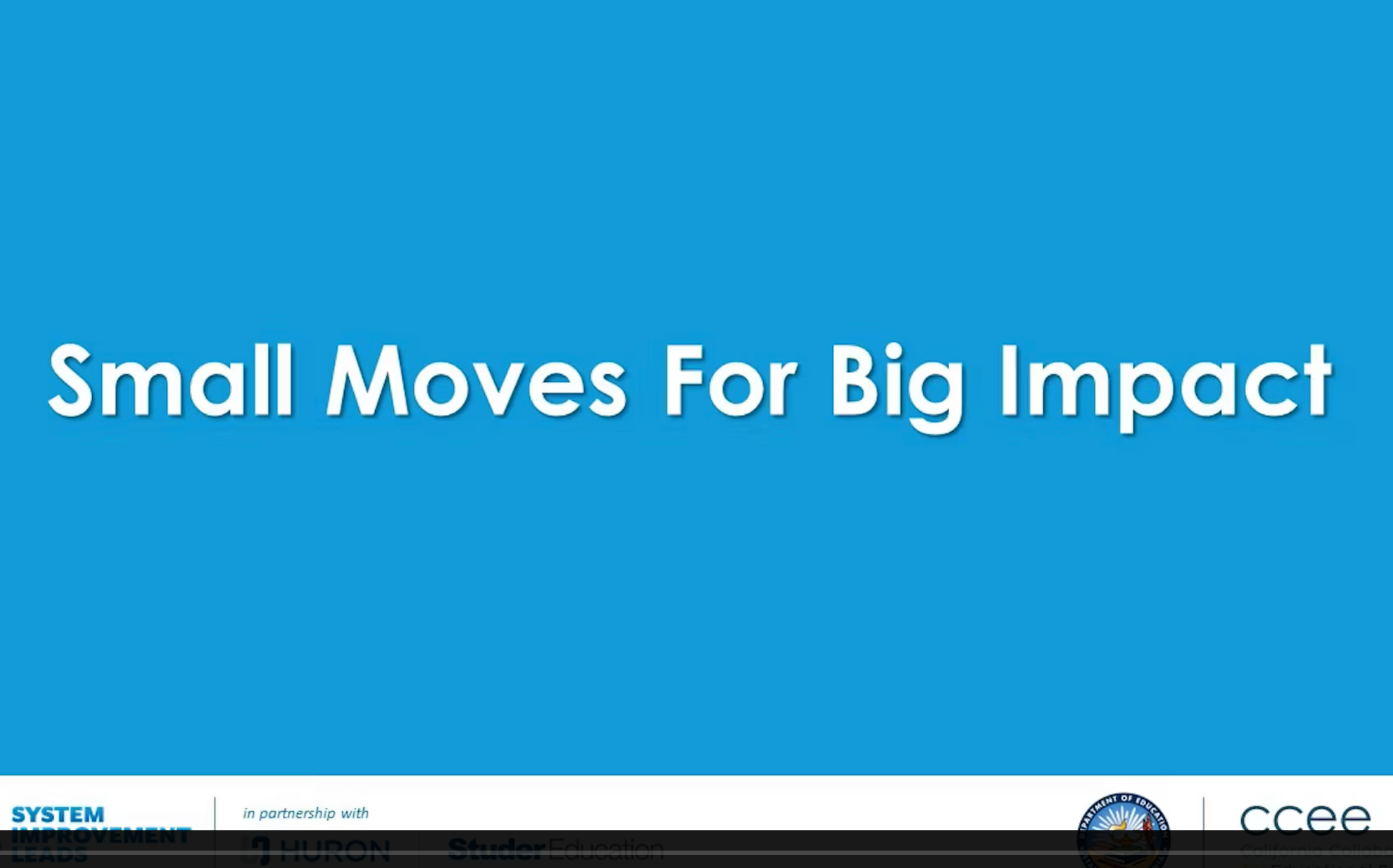snapshot of video opening page